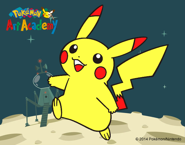 Pikachu en Pokémon Art Academy