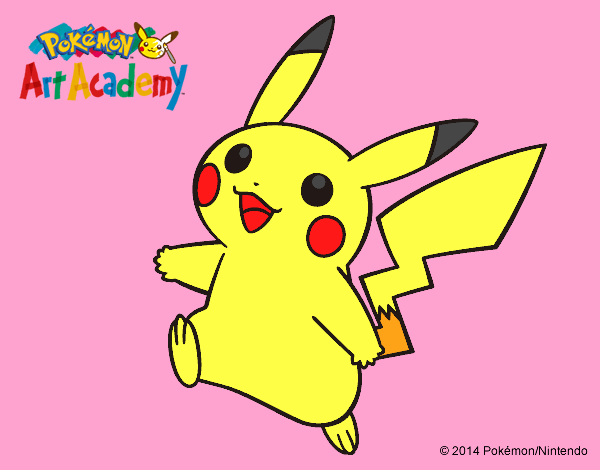 Pikachu en Pokémon Art Academy