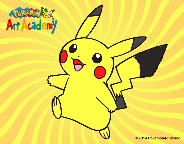 Pikachu en Pokémon Art Academy