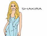Dibujo Shakira pintado por Lydia2004