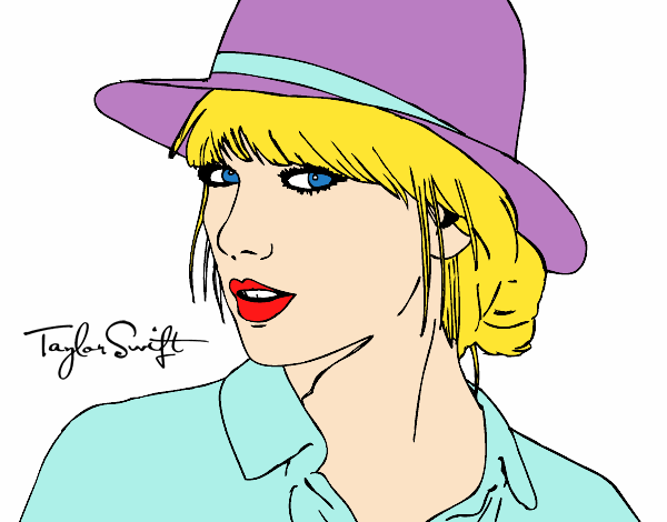 Taylor Swift con sombrero