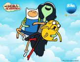 Volando con Marceline