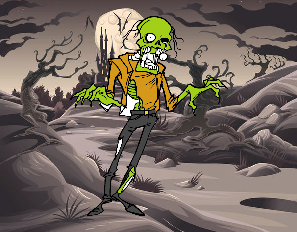 Zombie horripilante