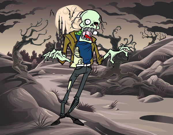 Zombie horripilante