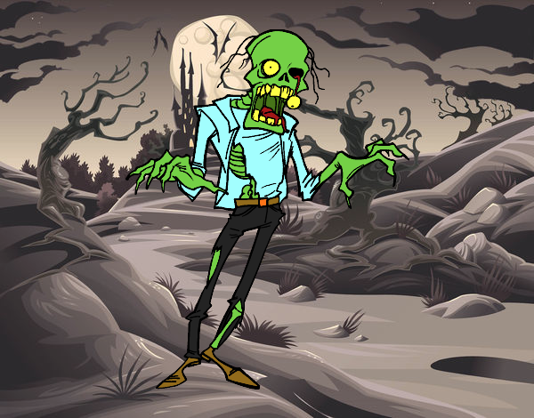 Zombie horripilante