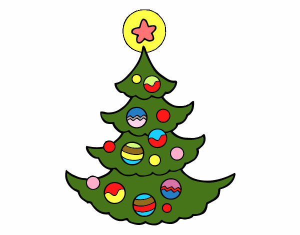 Árbol decorado