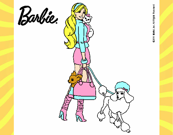 Barbie elegante