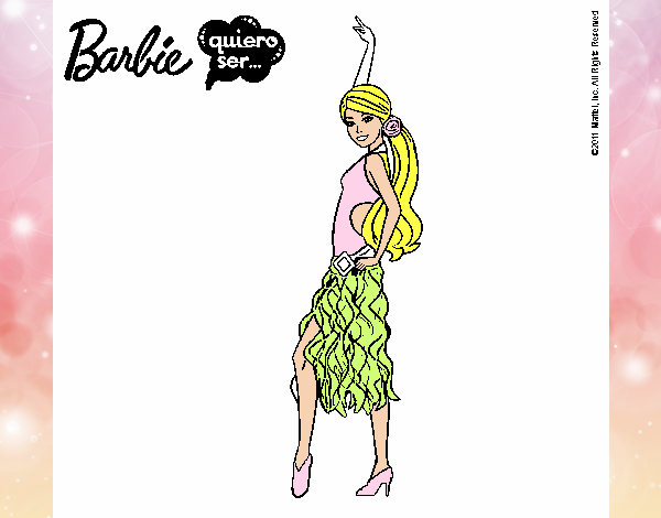 Barbie flamenca