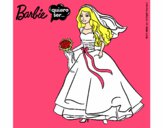 Barbie vestida de novia