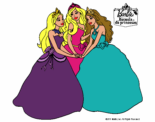 Barbie y sus amigas princesas