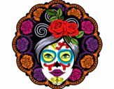 Calavera mejicana femenina