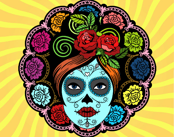 Calavera mejicana femenina