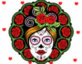 Calavera mejicana femenina