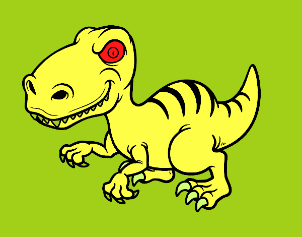 Dinosaurio velociraptor