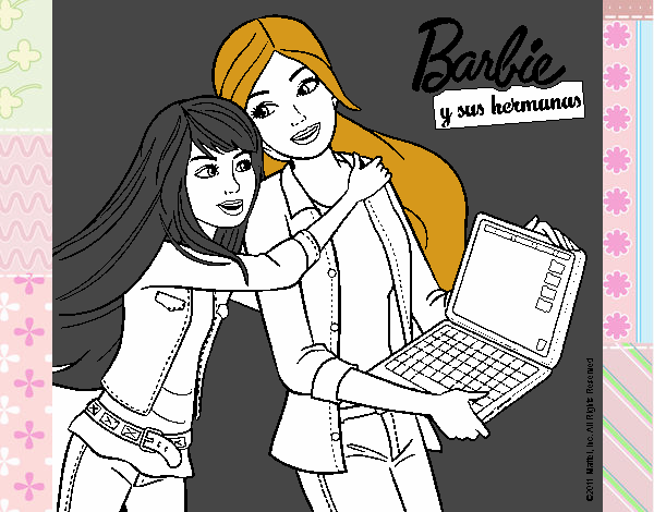 El nuevo portátil de Barbie