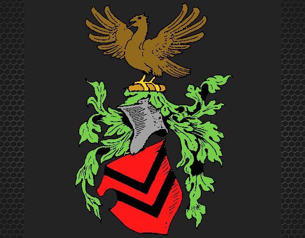 Escudo de armas y aguila 