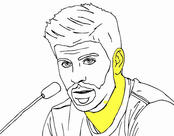 Gerard Piqué en rueda de prensa