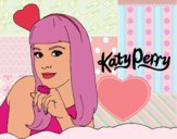 Dibujo Katy Perry pintado por KaryHoran
