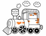 Dibujo Locomotora de vapor pintado por bruchris