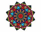 Dibujo Mandala frutal pintado por DanteLOVE