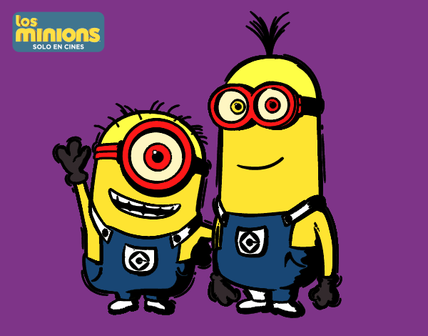 Minions - Carl y Kevin