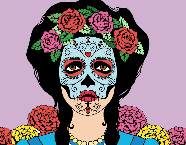 Mujer calavera mejicana