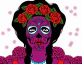 Mujer calavera mejicana