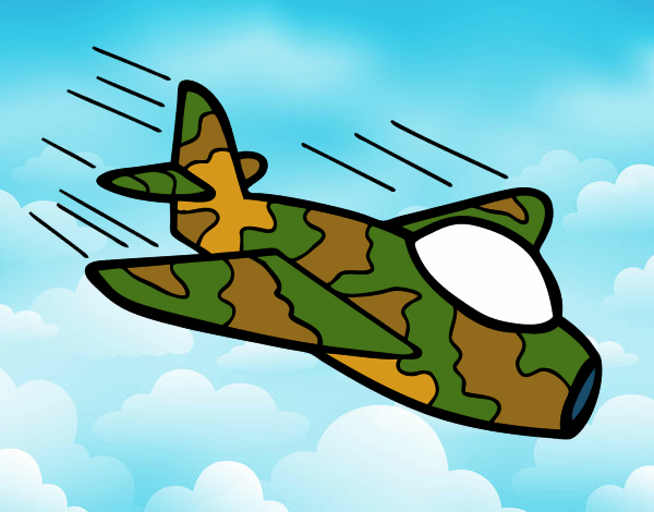 Avión de camuflaje