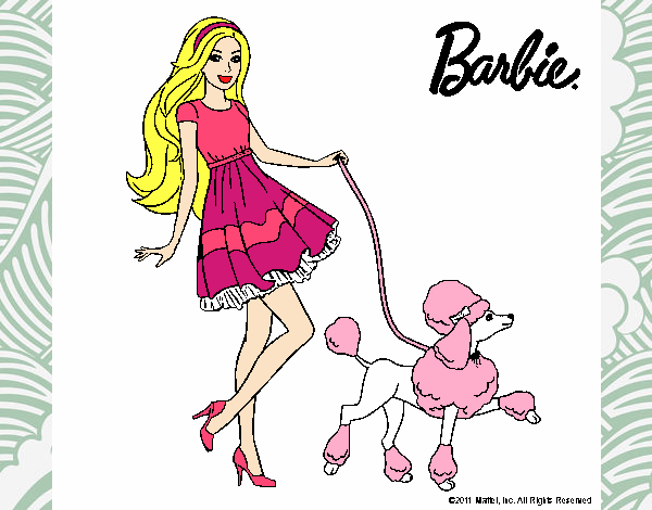 barbie y su cachorra 