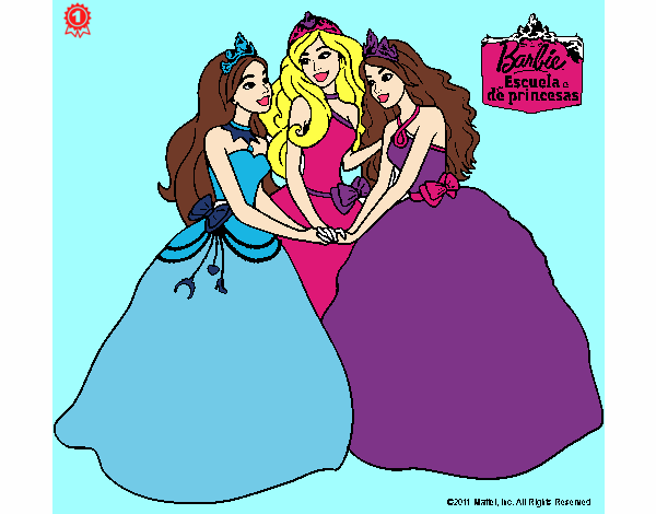 Barbie y sus amigas princesas