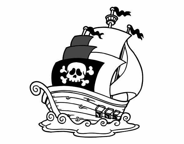 Barco de piratas