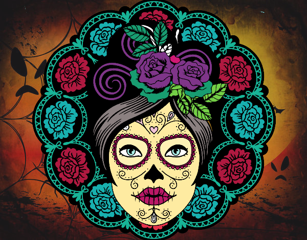 Calavera mejicana femenina