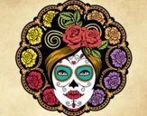 Calavera mejicana femenina