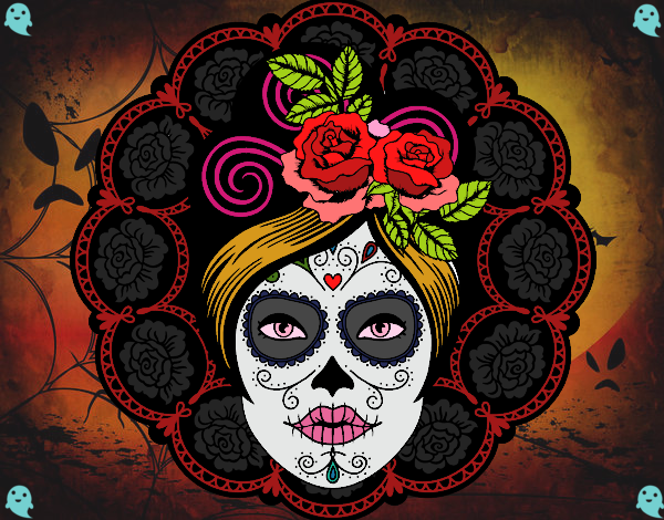 Calavera mejicana femenina