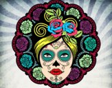 Calavera mejicana femenina