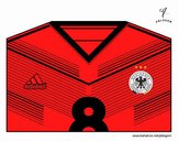 Camiseta del mundial de fútbol 2014 de Alemania