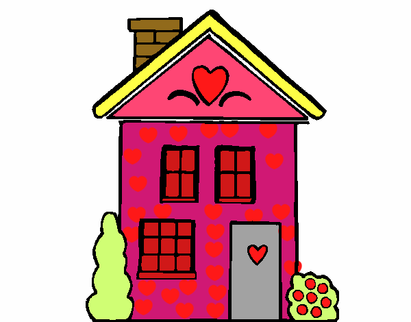 Casa con corazones