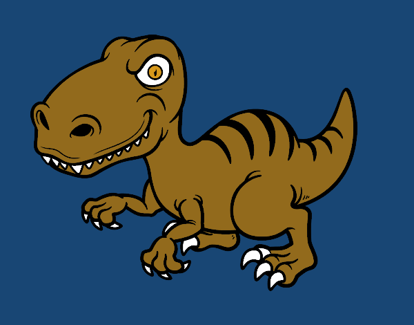 Dinosaurio velociraptor