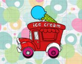 Food truck de helados