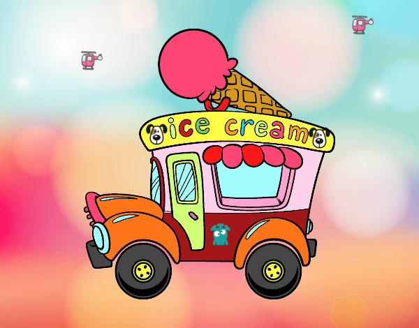 Food truck de helados