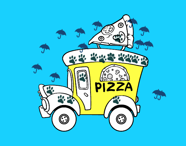 Food truck de pizza