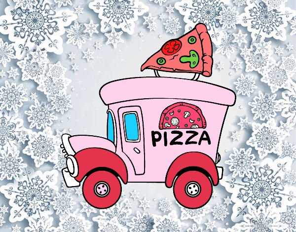 Food truck de pizza