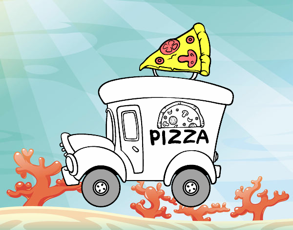 Food truck de pizza