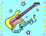 Guitarra y estrellas