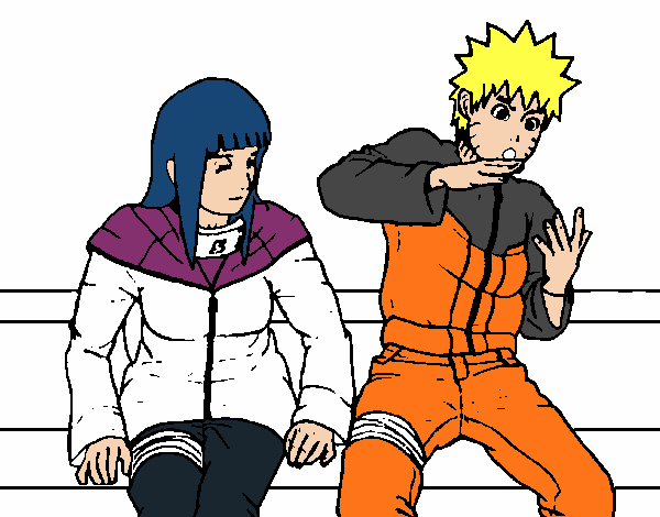 Hinata y Naruto