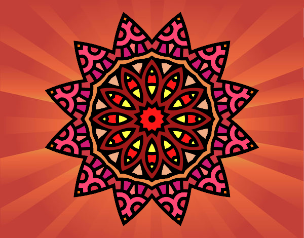 Mandala estrella