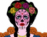 Mujer calavera mejicana