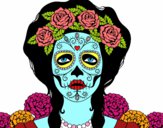 Mujer calavera mejicana