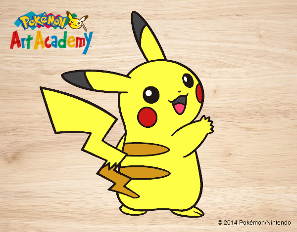 Pikachu de espaldas