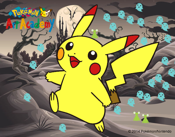 Pikachu en Pokémon Art Academy